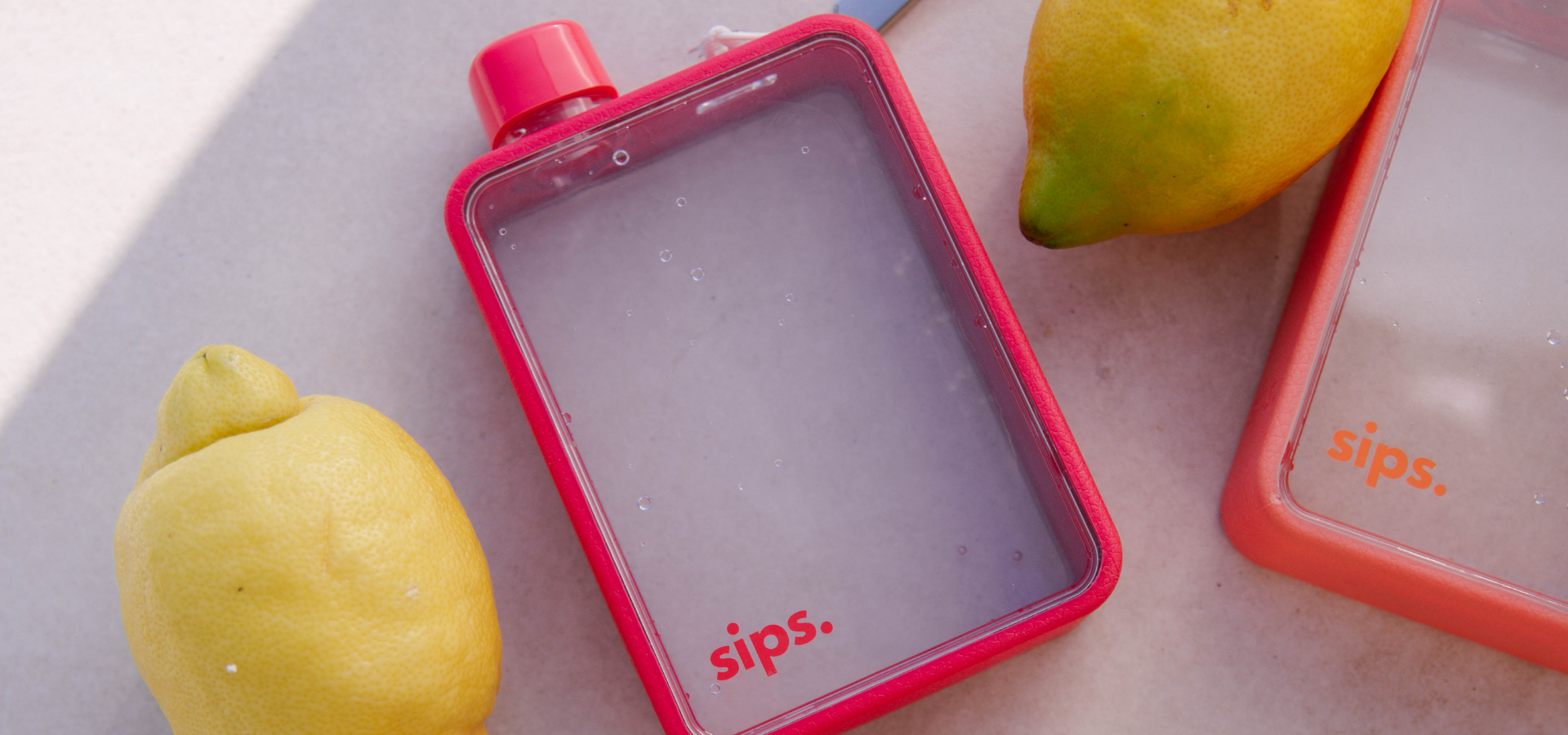 Sips Original Bottle in Sorbet